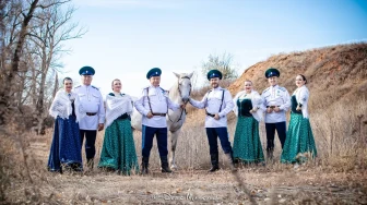 Выступление ансамбля "Яик" на день поселка "Весенний"
